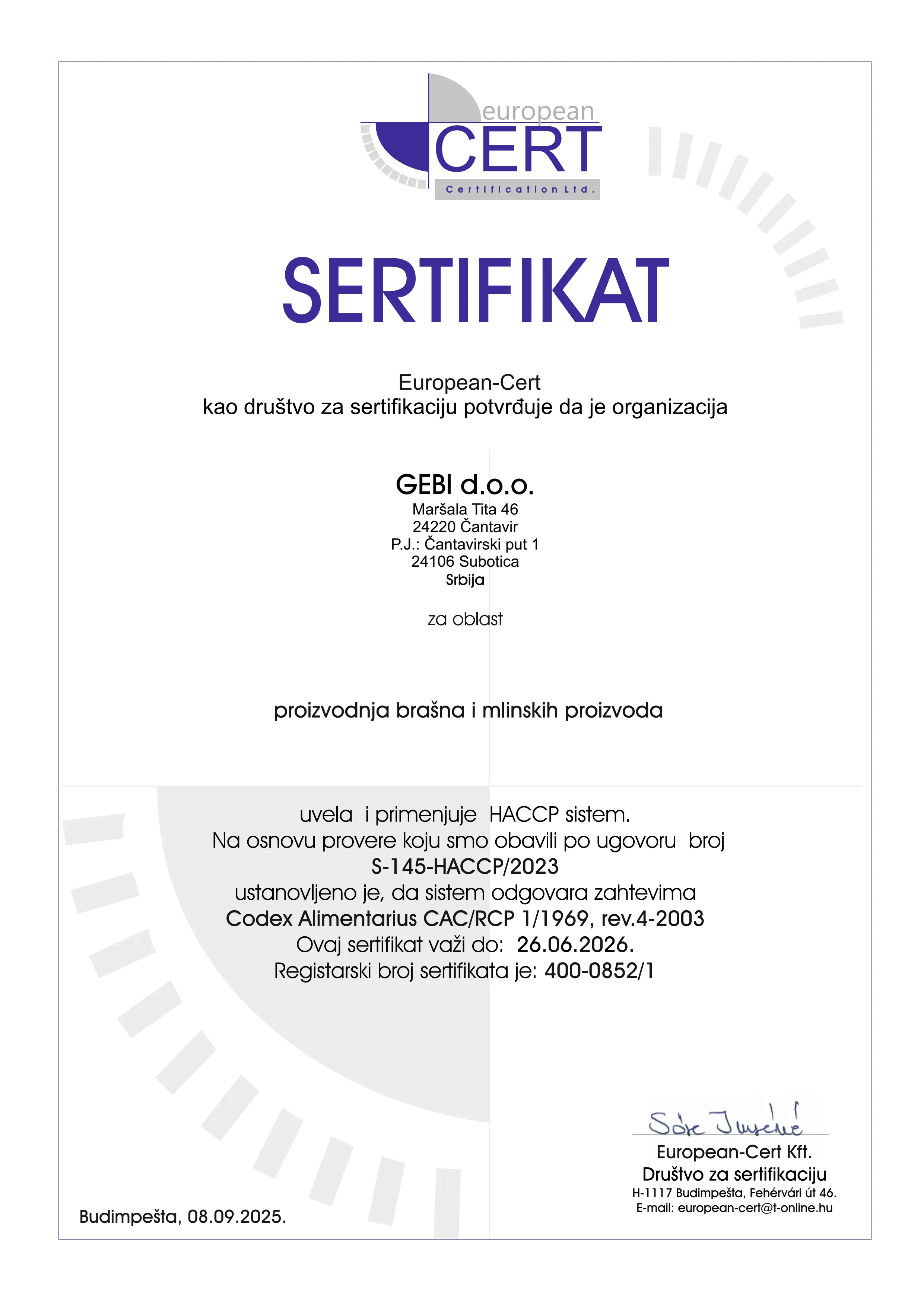 HACCP