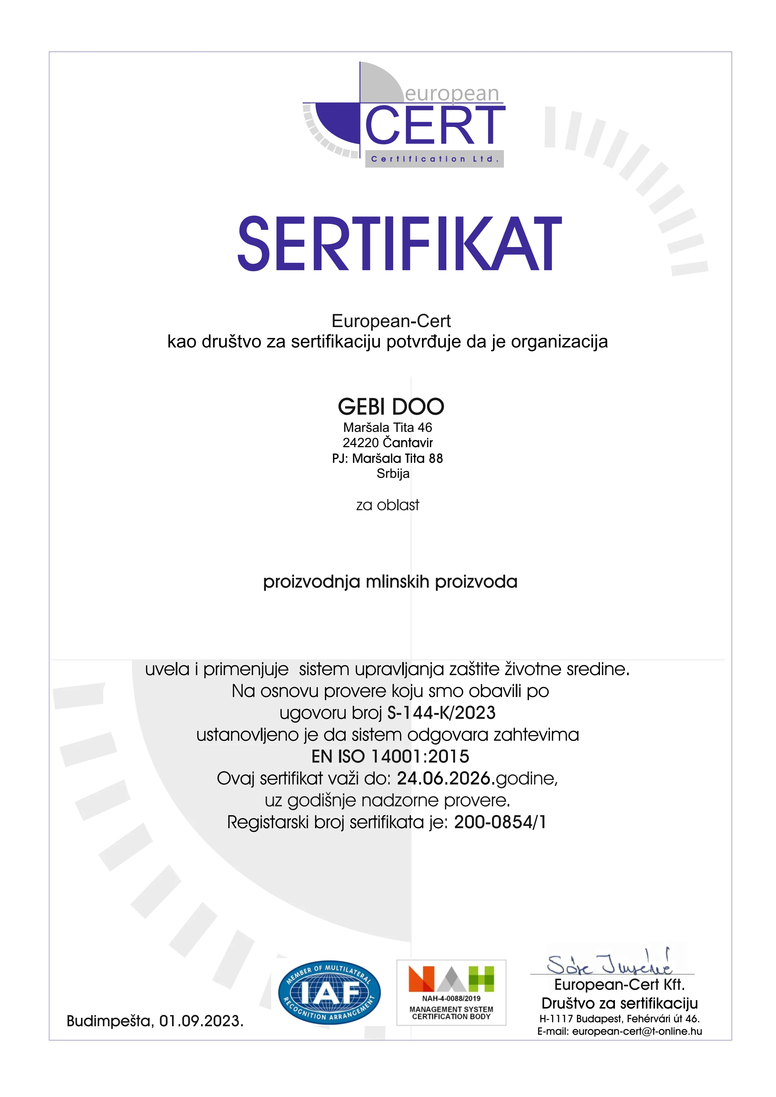 ISO 14001