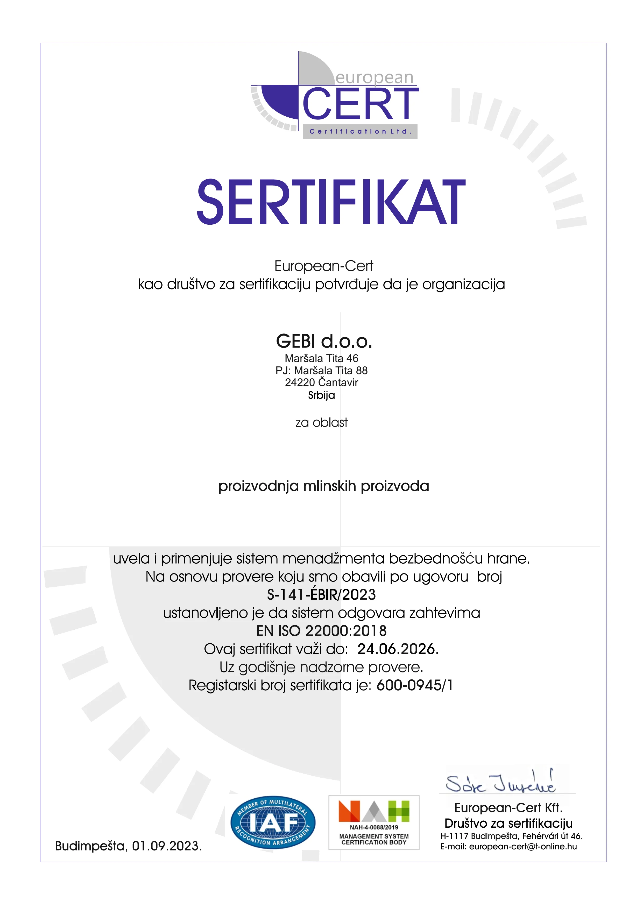 ISO 22000