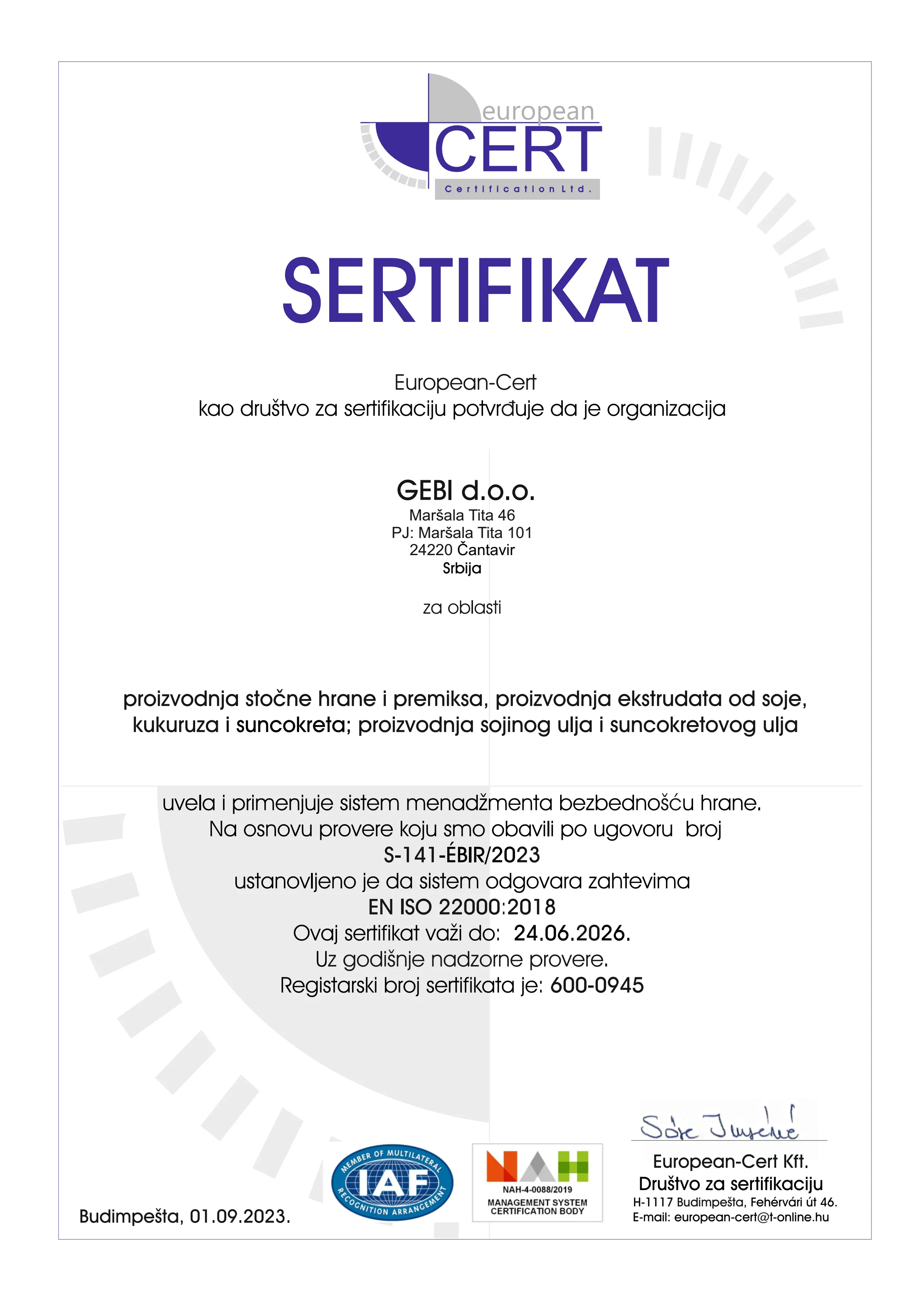 ISO 22000
